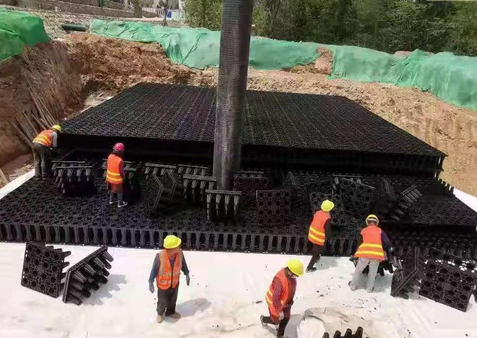 无锡某大型商场雨水收集工程