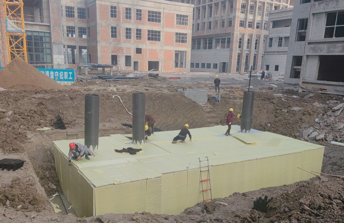 安徽淮南某小区雨水收集项目-鸿哲环保